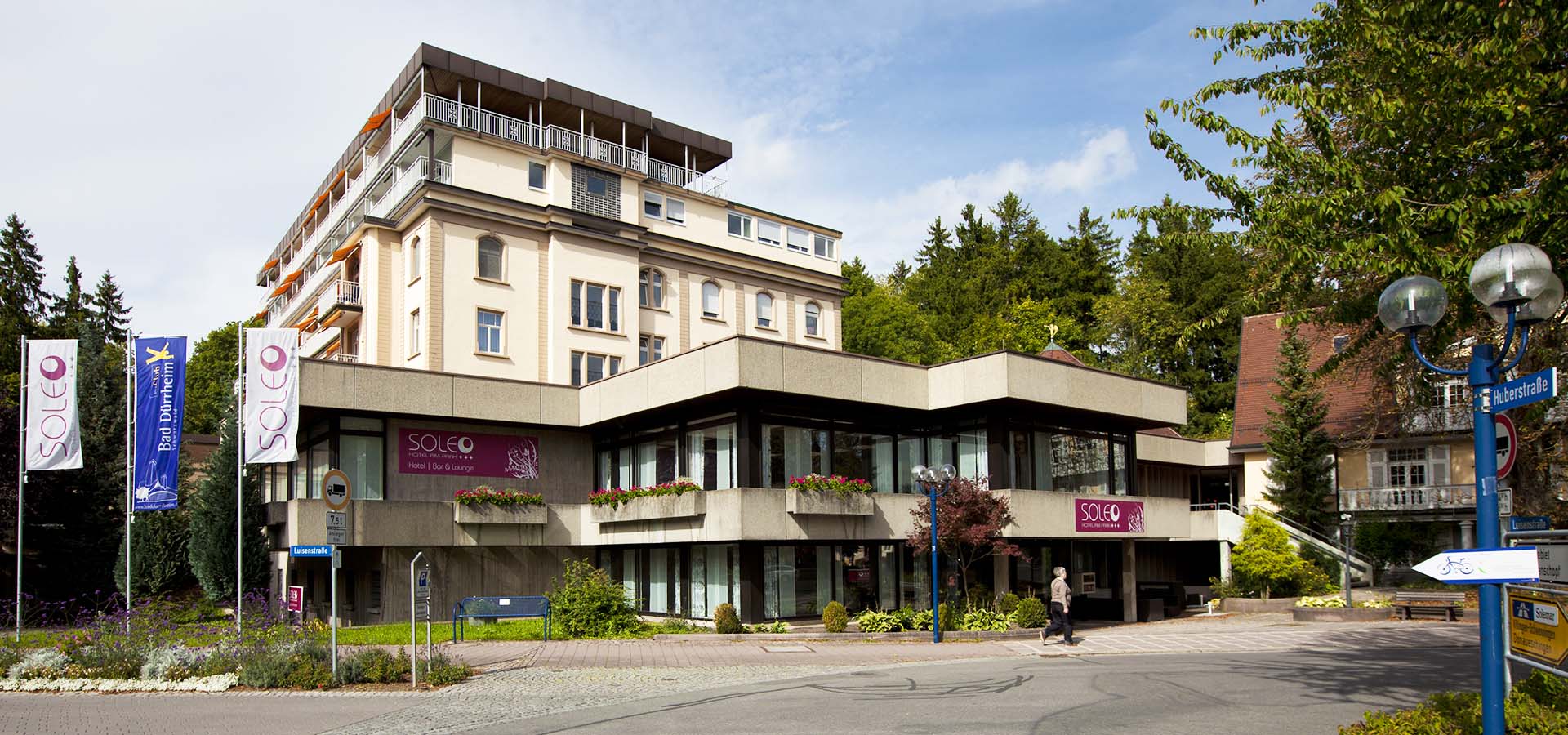 Außenansicht vom Best Western Hotel Soleo