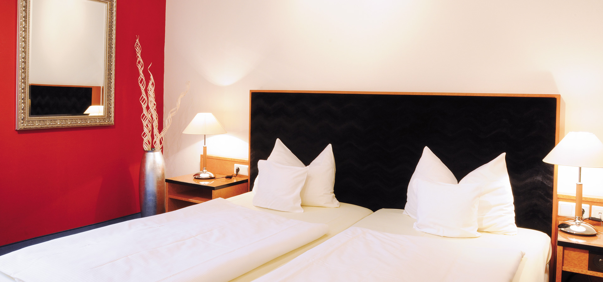 Ansicht eines Hotelzimmers von den Libertas Hotels