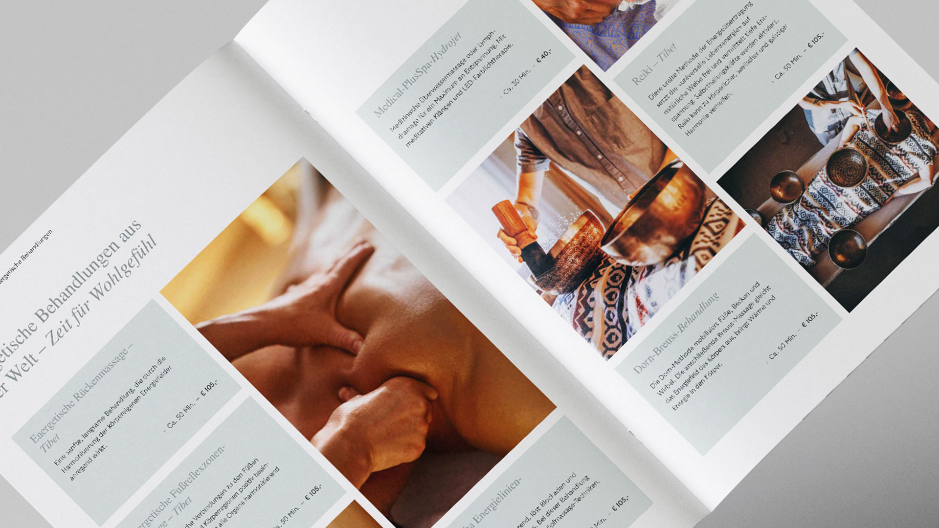 Abbildung des Kapitels Wellness der Imagebroschüre des Vier Jahreszeiten am Schluchsee